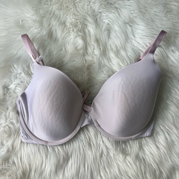 Victorias Secret Womens Full Coverage Bra Lilac Underwire Adjustable Strap 34DD - Picture 1 of 5